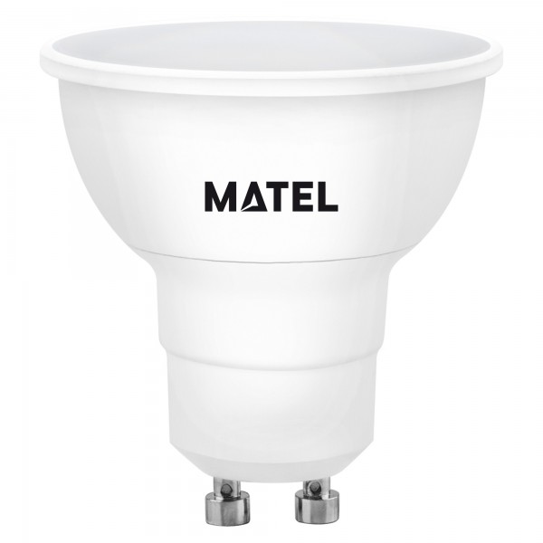 Bomb.led dicroica 120º regul.gu10 8w.fri (caja de 6 unidades)