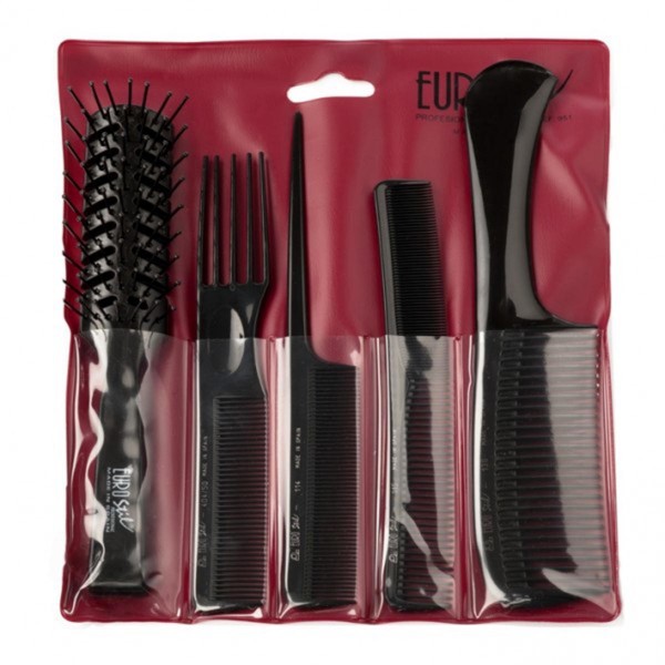 Eurostil profesional estuche peines y esqueleto 1un