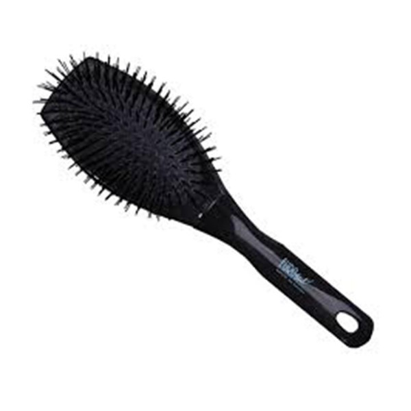 Eurostil fuelle pua cepillo plastico mediano negro negro 1un