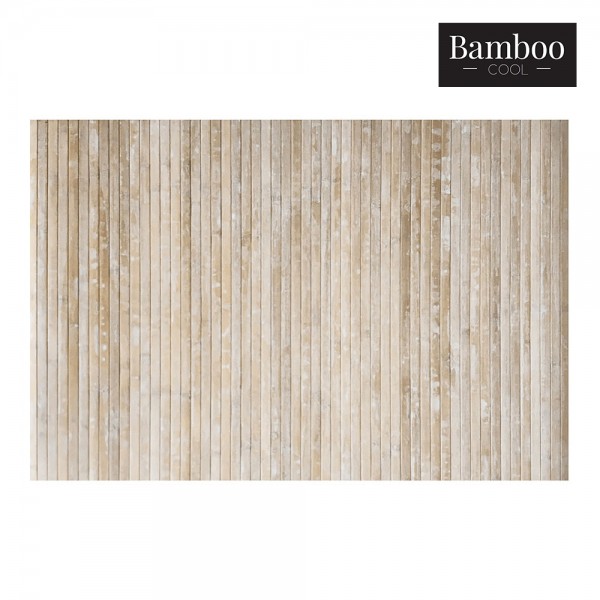Alfombra bambú yeso 140 x 200 cm