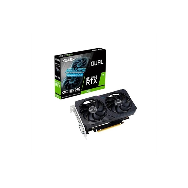 Asus vga nvidia dual rtx 3050 o8g v2 8gb ddr6