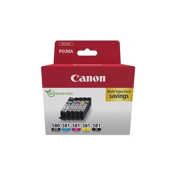 Canon cartucho multipack pgi-580/cli-581