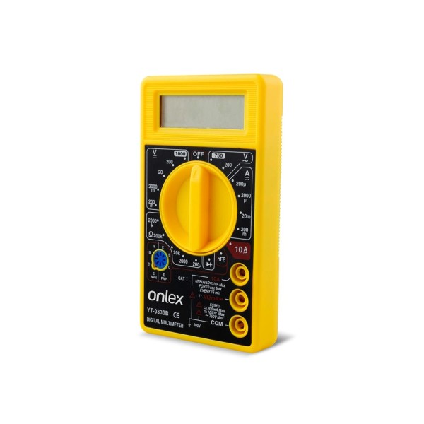 Multimetro digital 1000v.