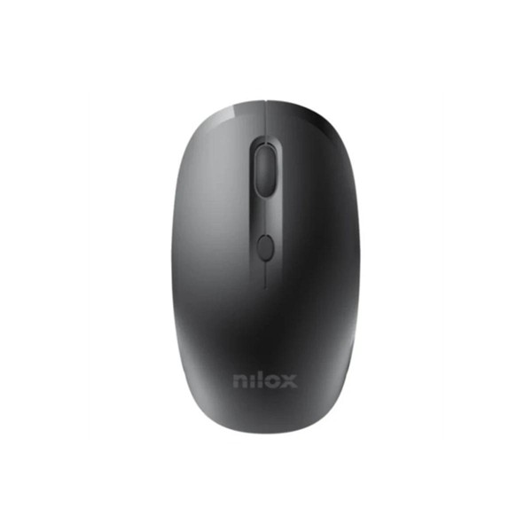 Nilox raton inalambrico 3200dpi 4botones negro